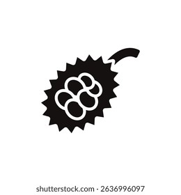jackfruit icon collection .design style with background