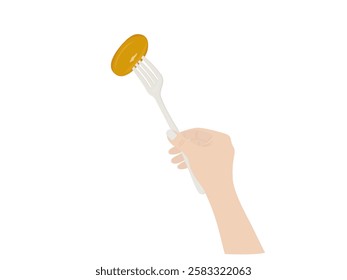 Jackfruit seed on white background