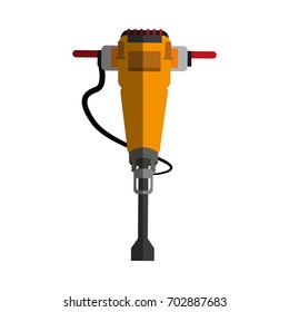 jackhammer heavy machinery icon image