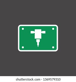 jackhammer icon for dig