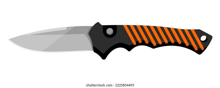 Jackknife. Cute jackknife isolated on white background. Vector illustration
