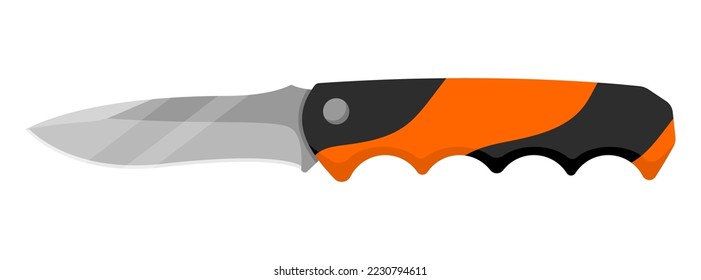 Jackknife. Cute jackknife isolated on white background. Vector illustration