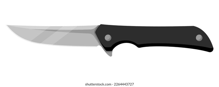 Jackknife. Cute jackknife isolated on white background. Vector illustration