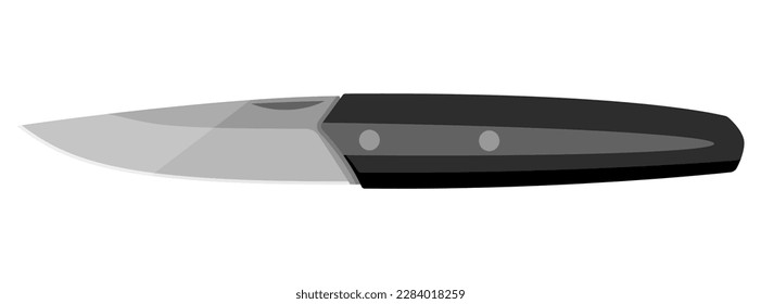Jackknife. Cute jackknife isolated on white background. Vector illustration