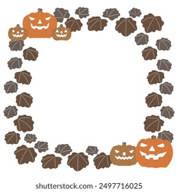 Jack-o-lantern Frame, Halloween Backgrounds graphics