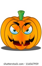 Jack-o'-Lantern Pumpkin Face - 17
