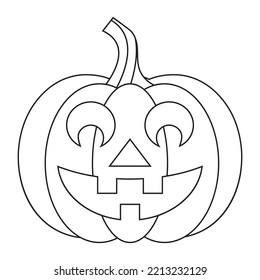 2,028 Jack O Lantern Line Art Images, Stock Photos & Vectors | Shutterstock