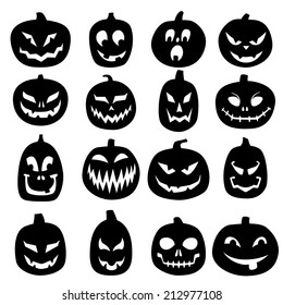 Jack-O-Lantern Silhouettes