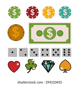 Jackpot digital design, vector illustration eps 10