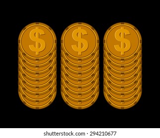 Jackpot digital design, vector illustration eps 10