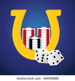 Jackpot digital design, vector illustration 10 eps graphic