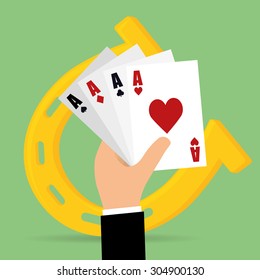 Jackpot digital design, vector illustration 10 eps graphic