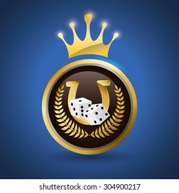 Jackpot digital design, vector illustration 10 eps graphic