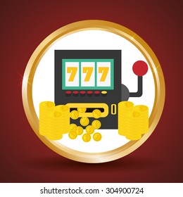 Jackpot digital design, vector illustration 10 eps graphic