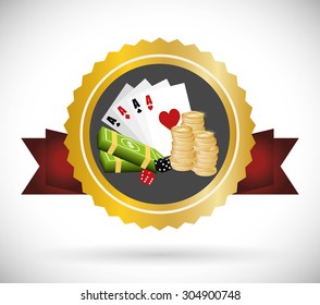 Jackpot digital design, vector illustration 10 eps graphic