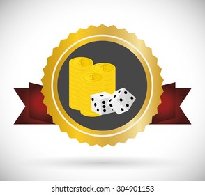 Jackpot digital design, vector illustration 10 eps graphic