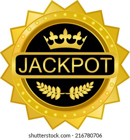 Jackpot Gold Badge