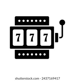 jackpot icon vector design template simple and clean