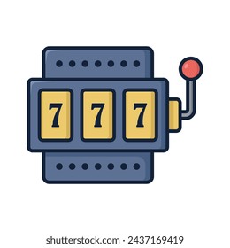 jackpot icon vector design template simple and clean