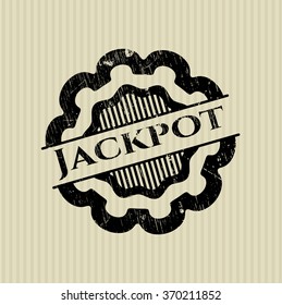 Jackpot rubber grunge texture stamp