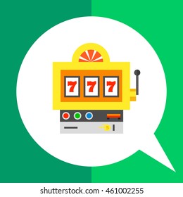Jackpot Slot Machine Icon