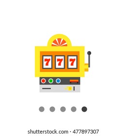 Jackpot Slot Machine Icon