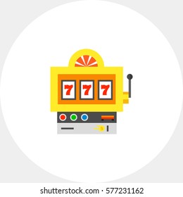 Jackpot Slot Machine Icon