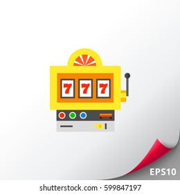 Jackpot Slot Machine Icon