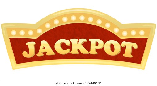 Jackpot Slot Machine Title Asset