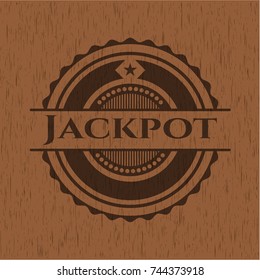 Jackpot wood signboards