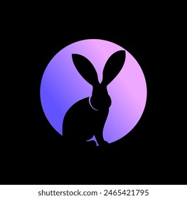 Jackrabbit Character Design Illustration vector eps format , suitable for your design needs, logo, illustration, animation, etc.