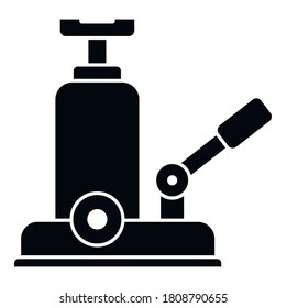 Icono Jack-tornillo. Ilustración simple del icono vector jack-tornillo para el diseño web aislado en fondo blanco