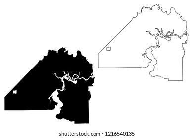 Jacksonville City ( United States cities, United States of America, usa city) map vector illustration, scribble sketch City of Jacksonville map