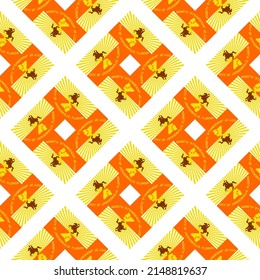 jacksonville flag pattern. abstract background. vector illustration