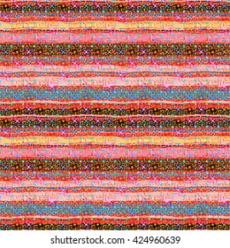 Jacquard fabric seamless pattern. Pixel, jersey print. Abstract background texture, wrapping, wallpaper