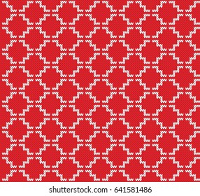 Jacquard Fairisle Design Seamless Knitting Pattern