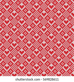 Jacquard Fairisle Seamless Knitting Pattern
