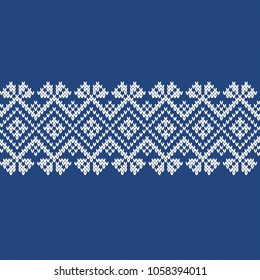 Jacquard Fairisle Wool Seamless Knitting Pattern