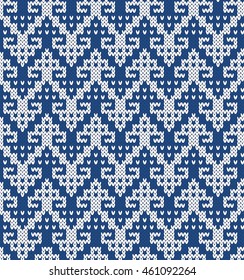 Jacquard Fairisle Wool Seamless Knitting Pattern