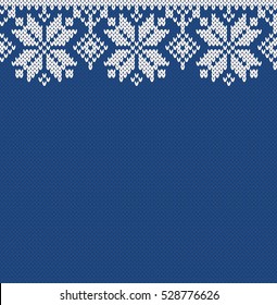 Jacquard Fairisle Wool Seamless Knitting Pattern