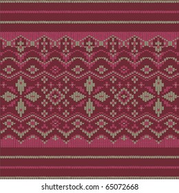 Jacquard knit (ornament)