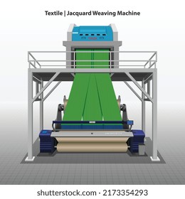 Jacquard Machine use in textile industries for producing standard household and apparel fabrics for misc. items