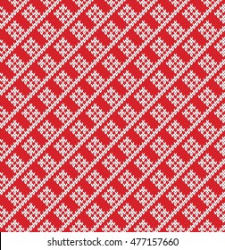 Jacquard Seamless Knitting Pattern