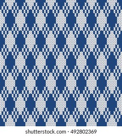 Jacquard Seamless Knitting Pattern
