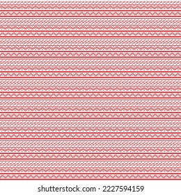 Jacquard sweater pattern for flat knit vector design