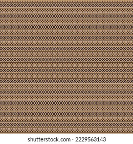 Patrón de suéter Jacquard para diseño vectorial de patrón Pixel de punto plano
