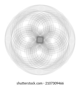 jacquard type round vecroriel pattern