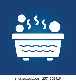 Jacuzzi trendy creative lovely abstract vector illustration colorful useful design.eps