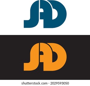 jad letter logo for your company