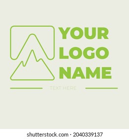 Jade Mountain Aesthetic Company Logo  Vector